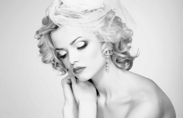 Elegant, stylish, beautiful wedding hair design specifically for the big day.